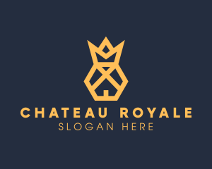 Pineapple Royal Crown logo design