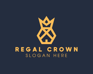 Pineapple Royal Crown logo design