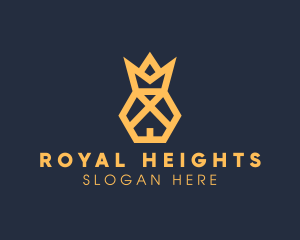 Pineapple Royal Crown logo design