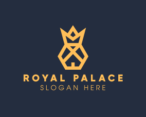 Pineapple Royal Crown logo design