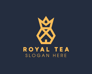 Pineapple Royal Crown logo design