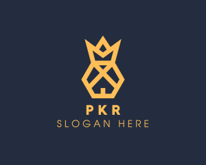 Pineapple Royal Crown logo design