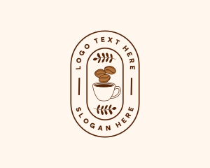 Espresso - Restaurant Coffee Bean Mug logo design