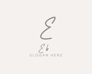 Cursive Elegant Boutique Logo