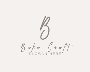 Cursive Elegant Boutique logo design