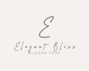 Classic - Cursive Elegant Boutique logo design