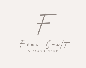 Cursive Elegant Boutique logo design