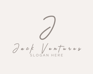 Cursive Elegant Boutique logo design