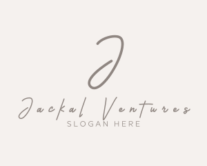 Cursive Elegant Boutique logo design