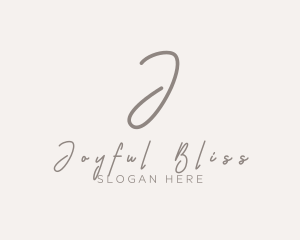 Cursive Elegant Boutique logo design