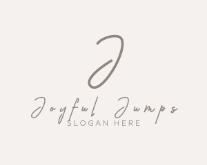 Cursive Elegant Boutique logo design