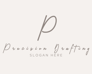 Cursive Elegant Boutique logo design