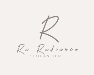 Cursive Elegant Boutique logo design