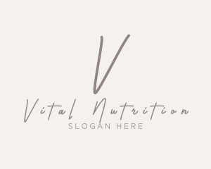 Cursive Elegant Boutique logo design