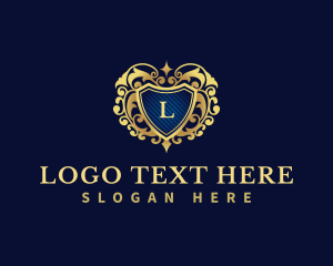 Cinema - Flourish Decorative Hotel Shield logo design