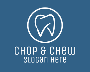 Teeth - Dental Dentist Checkup logo design