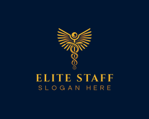 Staff - Medical Health Staff logo design