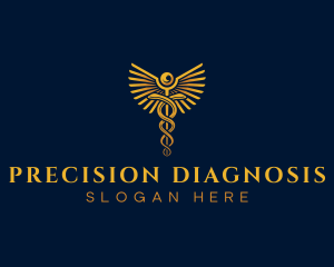 Diagnosis - Medical Health Staff logo design