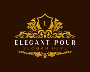 Elegant Floral Boutique logo design