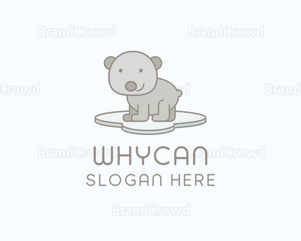 Bear Stuffed Toy Animal Logo
