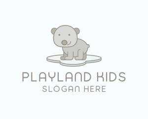 Bear Stuffed Toy Animal logo design