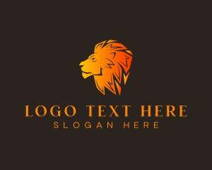 Insurance - Lion Business Company logo design
