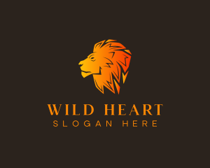 Lion Business Company logo design