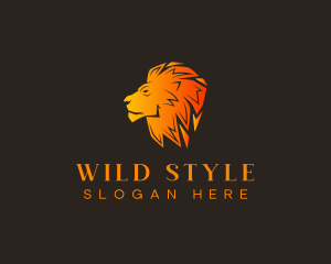 Lion Business Company logo design