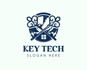 Real Estate Keys logo design