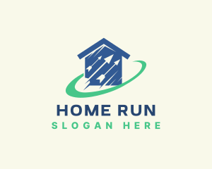 Home Arrow Real Estate logo design