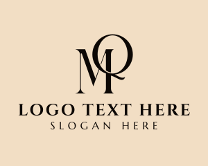 Monogram - Couture Letter MQ Monogram logo design