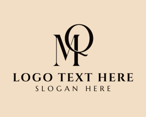 Couture Letter MQ Monogram Logo