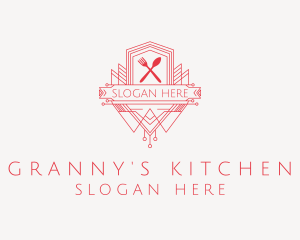 Spoon Fork Kitchen logo design