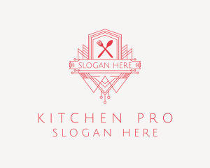 Spoon Fork Kitchen logo design