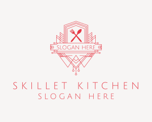 Spoon Fork Kitchen logo design