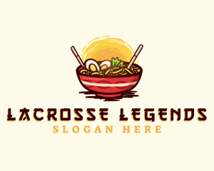 Asian Ramen Noodles logo design