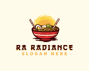 Asian Ramen Noodles logo design