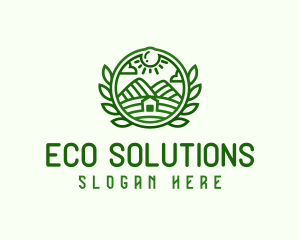 Environment - Farm Environment Badge logo design