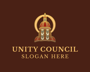 Council - Dome Politics Institution logo design