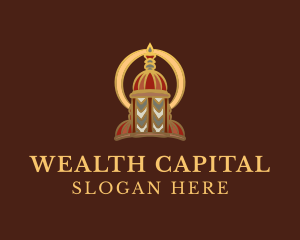 Capital - Dome Politics Institution logo design