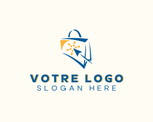 Shopping Bag Online Market Logo