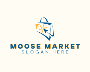 Shopping Bag Online Market logo design