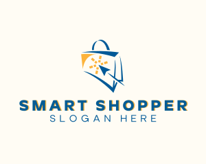 Shopping Bag Online Market logo design