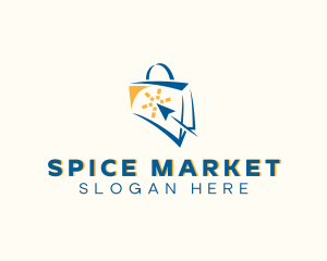 Shopping Bag Online Market logo design