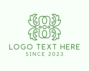 Ecological - Abstract Plant Letter H logo design