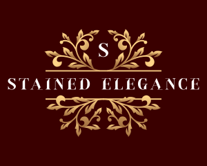 Floral Leaf Event logo design