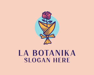 Valentine Rose Bouquet Logo