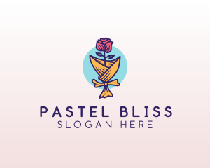 Rose Flower Florist logo design