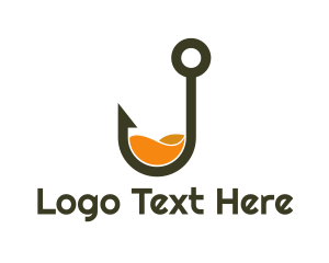 Orange Drink Hook logo design