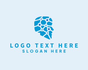 Technology - Brain Digital Technology logo design